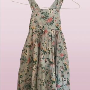 Pink and Blue Sundress Casual Sleeveless